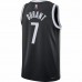 Brooklyn Nets Kevin Durant Men's Nike Black 2021/22 Diamond Swingman Jersey - Icon Edition