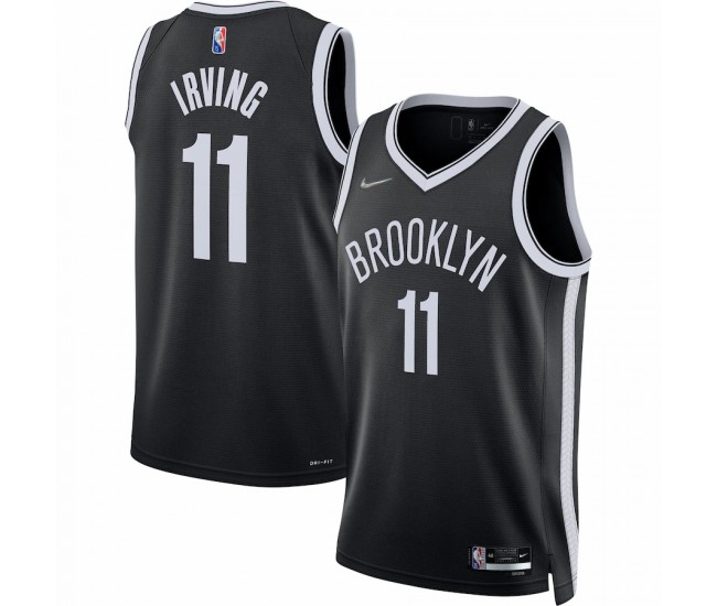 Brooklyn Nets Kyrie Irving Men's Nike Black 2021/22 Diamond Swingman Jersey - Icon Edition