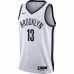 Brooklyn Nets James Harden Men's Nike White 2021/22 Swingman Player Jersey - Association Edition