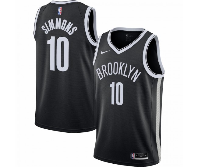 Brooklyn Nets Ben Simmons Nike Black 2021/22 Swingman Jersey - Icon Edition