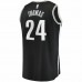 Brooklyn Nets Cam Thomas Men's Fanatics Branded Black 2021/22 Fast Break Replica Jersey - Icon Edition