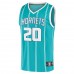 Charlotte Hornets Gordon Hayward Men's Fanatics Branded Teal 2020/21 Fast Break Replica Jersey - Icon Edition