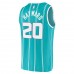 Charlotte Hornets Gordon Hayward Men's Fanatics Branded Teal 2020/21 Fast Break Replica Jersey - Icon Edition