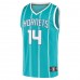 Charlotte Hornets Nick Richards Men's Fanatics Branded Teal 2020/21 Fast Break Replica Jersey - Icon Edition