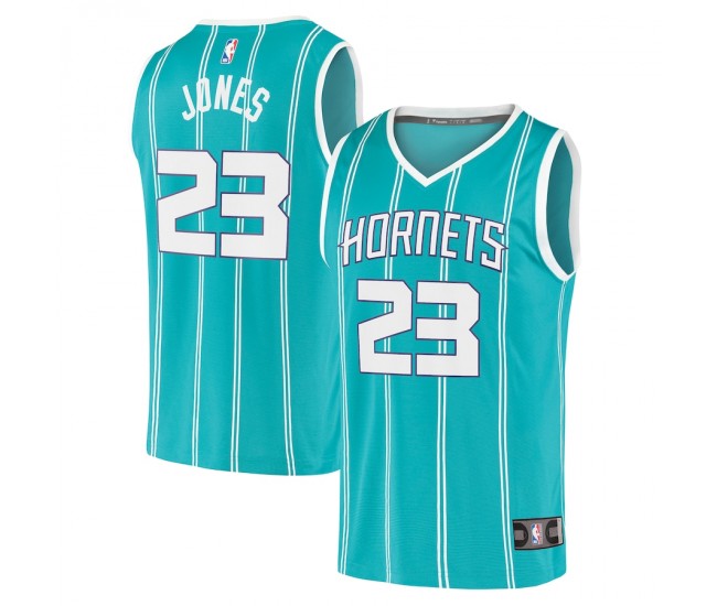 Charlotte Hornets Kai Jones Men's Fanatics Branded Teal 2021/22 Fast Break Replica Jersey - Icon Edition