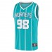 Charlotte Hornets Arnoldas Kulboka Men's Fanatics Branded Teal 2021/22 Fast Break Replica Jersey - Icon Edition