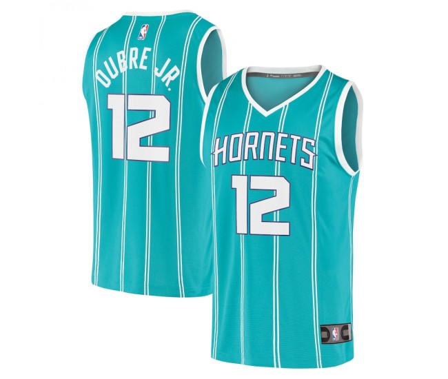 Charlotte Hornets Kelly Oubre Jr. Men's Fanatics Branded Teal 2021/22 Fast Break Replica Jersey - Icon Edition