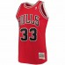 Chicago Bulls Scottie Pippen Men's Mitchell & Ness Red Big & Tall Hardwood Classics Jersey