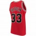 Chicago Bulls Scottie Pippen Men's Mitchell & Ness Red Big & Tall Hardwood Classics Jersey