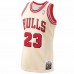 Chicago Bulls Michael Jordan Men's Mitchell & Ness Gold 1995/96 Hardwood Classics Premium Gold Jersey