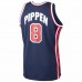 USA Basketball Scottie Pippen Men's Mitchell & Ness Navy Home 1992 Dream Team Authentic Jersey