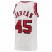 Chicago Bulls Michael Jordan Men's Mitchell & Ness White 1994-95 Hardwood Classics Authentic Player Jersey