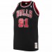 Chicago Bulls Dennis Rodman Men's Mitchell & Ness Black Big & Tall Hardwood Classics Swingman Jersey