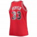 Chicago Bulls Scottie Pippen Men's Mitchell & Ness Red Big & Tall 1997-98 NBA 75th Anniversary Diamond Swingman Jersey