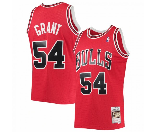 Chicago Bulls Horace Grant Men's Mitchell & Ness Red 1990-91 Throwback Dark Swingman Jersey