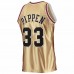 Chicago Bulls Scottie Pippen Gold Men's Mitchell & Ness 75th Anniversary 1997-98 Hardwood Classics Swingman Jersey