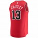 Chicago Bulls Tony Bradley Men's Fanatics Branded Red 2021/22 Fast Break Replica Jersey - Icon Edition