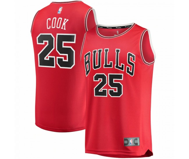 Chicago Bulls Tyler Cook Men's Fanatics Branded Red 2021/22 Fast Break Replica Jersey - Icon Edition