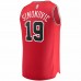 Chicago Bulls Marko Simonovic Men's Fanatics Branded Red 2021/22 Fast Break Replica Jersey - Icon Edition