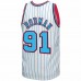 Chicago Bulls Dennis Rodman Men's Mitchell & Ness White 1995-96 Hardwood Classics Reload 3.0 Swingman Jersey