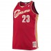 Cleveland Cavaliers LeBron James Men's Mitchell & Ness Wine Big & Tall Hardwood Classics Swingman Jersey