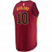 Cleveland Cavaliers Darius Garland Men's Fanatics Branded Wine Fast Break Replica Jersey - Icon Edition