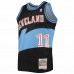 Cleveland Cavaliers Zydrunas Ilgauskas Men's Mitchell & Ness Black 1997-98 Hardwood Classics Swingman Jersey