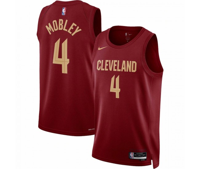 Cleveland Cavaliers Evan Mobley Men's Nike Wine 2022/23 Swingman Jersey - Icon Edition