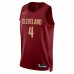 Cleveland Cavaliers Evan Mobley Men's Nike Wine 2022/23 Swingman Jersey - Icon Edition