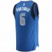 Dallas Mavericks Kristaps Porzingis Men's Fanatics Branded Blue Fast Break Replica Player Jersey - Icon Edition