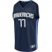 Dallas Mavericks Luka Doncic Men's Fanatics Branded Navy Fast Break Team Replica Jersey - Statement Edition