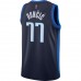 Dallas Mavericks Luka Doncic Men's Nike Navy 2020/21 Swingman Player Jersey - Earned Edition