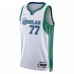 Dallas Mavericks Luka Doncic Men's Nike White 2021/22 Swingman Jersey - City Edition