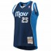 Dallas Mavericks Vince Carter Men's Mitchell & Ness Navy 2011-12 Hardwood Classics Swingman Jersey