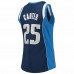 Dallas Mavericks Vince Carter Men's Mitchell & Ness Navy 2011-12 Hardwood Classics Swingman Jersey