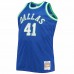 Dallas Mavericks Dirk Nowitzki Men's Mitchell & Ness Royal Big & Tall 1998-99 NBA 75th Anniversary Diamond Swingman Jersey