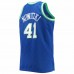 Dallas Mavericks Dirk Nowitzki Men's Mitchell & Ness Royal Big & Tall 1998-99 NBA 75th Anniversary Diamond Swingman Jersey