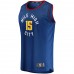 Denver Nuggets Nikola Jokic Men's Fanatics Branded Blue Fast Break Replica Player Jersey - Statement Edition