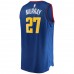 Denver Nuggets Jamal Murray Men's Fanatics Branded Blue Fast Break Replica Player Jersey - Statement Edition