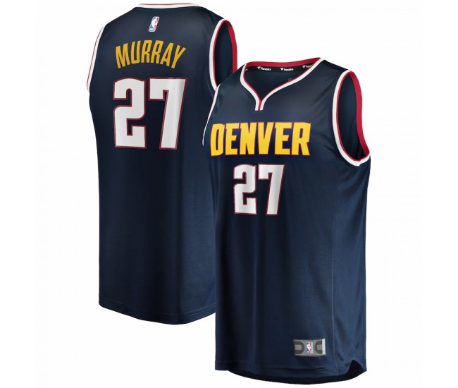 Denver Nuggets Jamal Murray Men's Fanatics Branded Navy 2019/20 Fast Break Replica Player Jersey - Icon Edition