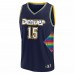 Denver Nuggets Nikola Jokic Men's Fanatics Branded Navy 2021/22 Fast Break Replica Jersey - City Edition