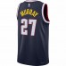 Denver Nuggets Jamal Murray Men's Nike Navy 2021/22 Diamond Swingman Jersey - Icon Edition