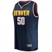 Denver Nuggets Aaron Gordon Men's Fanatics Branded Navy 2020/21 Fast Break Road Replica Jersey - Icon Edition