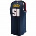 Denver Nuggets Aaron Gordon Men's Fanatics Branded Navy 2020/21 Fast Break Road Replica Jersey - Icon Edition