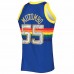 Denver Nuggets Dikembe Mutombo Men's Mitchell & Ness Royal 1996-97 Hardwood Classics NBA 75th Anniversary Diamond Swingman Jersey