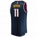 Denver Nuggets Bruce Brown Men's Fanatics Branded Navy Fast Break Replica Jersey - Icon Edition