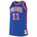 Detroit Pistons Isaiah Thomas Men's Mitchell & Ness Royal Big & Tall Hardwood Classics Jersey