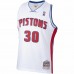 Detroit Pistons Rasheed Wallace Men's Mitchell & Ness White 2003-04 Hardwood Classics Swingman Jersey