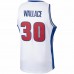 Detroit Pistons Rasheed Wallace Men's Mitchell & Ness White 2003-04 Hardwood Classics Swingman Jersey