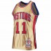 Detroit Pistons Isaiah Thomas Gold Men's Mitchell & Ness 75th Anniversary 1982-83 Hardwood Classics Swingman Jersey